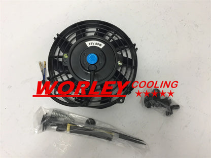 7" Electric Thermo Curved Blade Radiator Fan for NSW