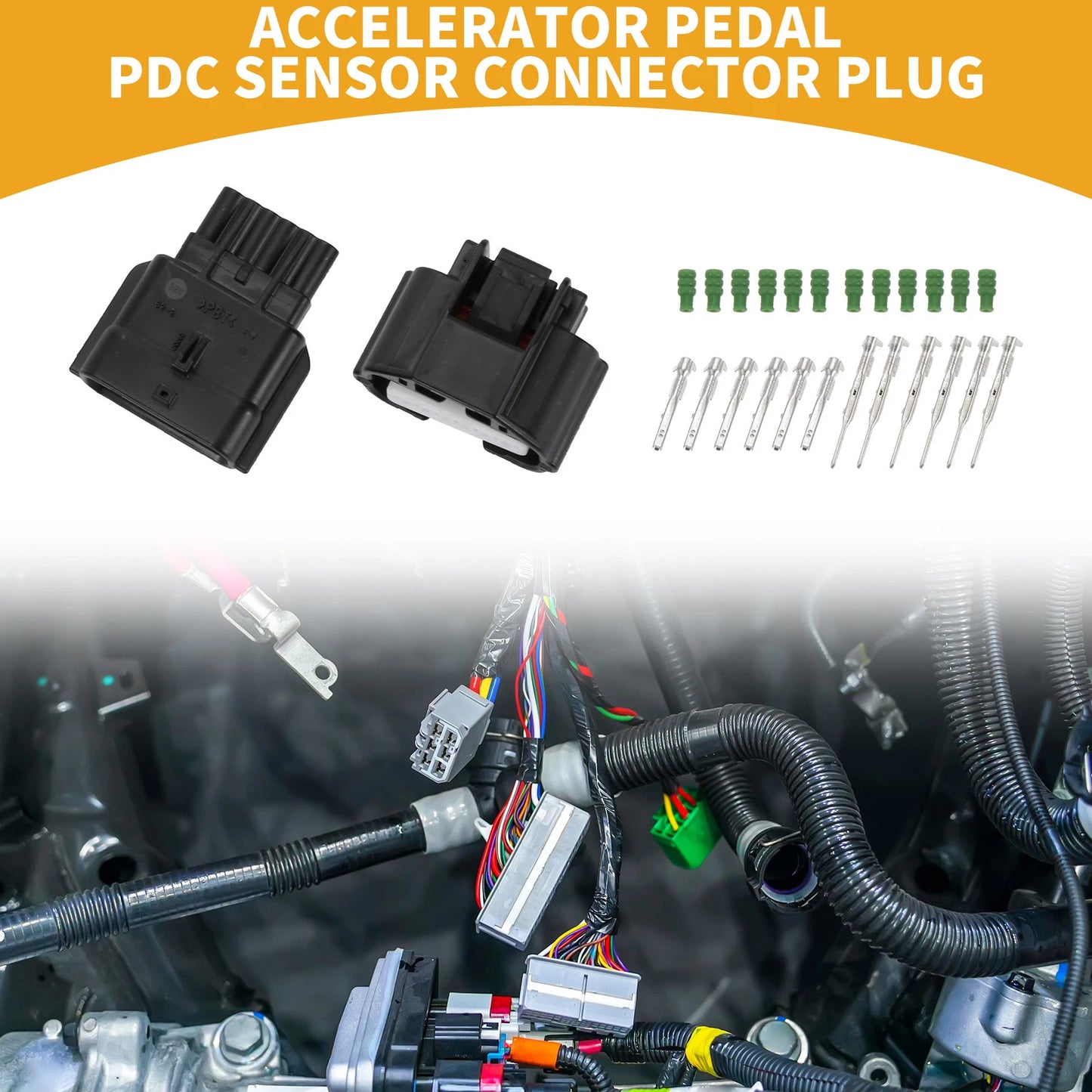6 Pin Accelerator Pedal Sensor Connector for Honda (2001-2005)