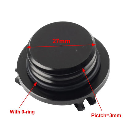 Engine Oil Filler Cap Cover for Yamaha R1, Tracer 700, MT03, MT07, FZ, MT10, R6