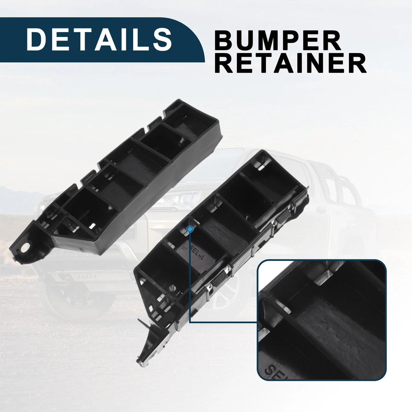 Front Bumper Retainer Bracket for Honda City Sedan (2003-2007)