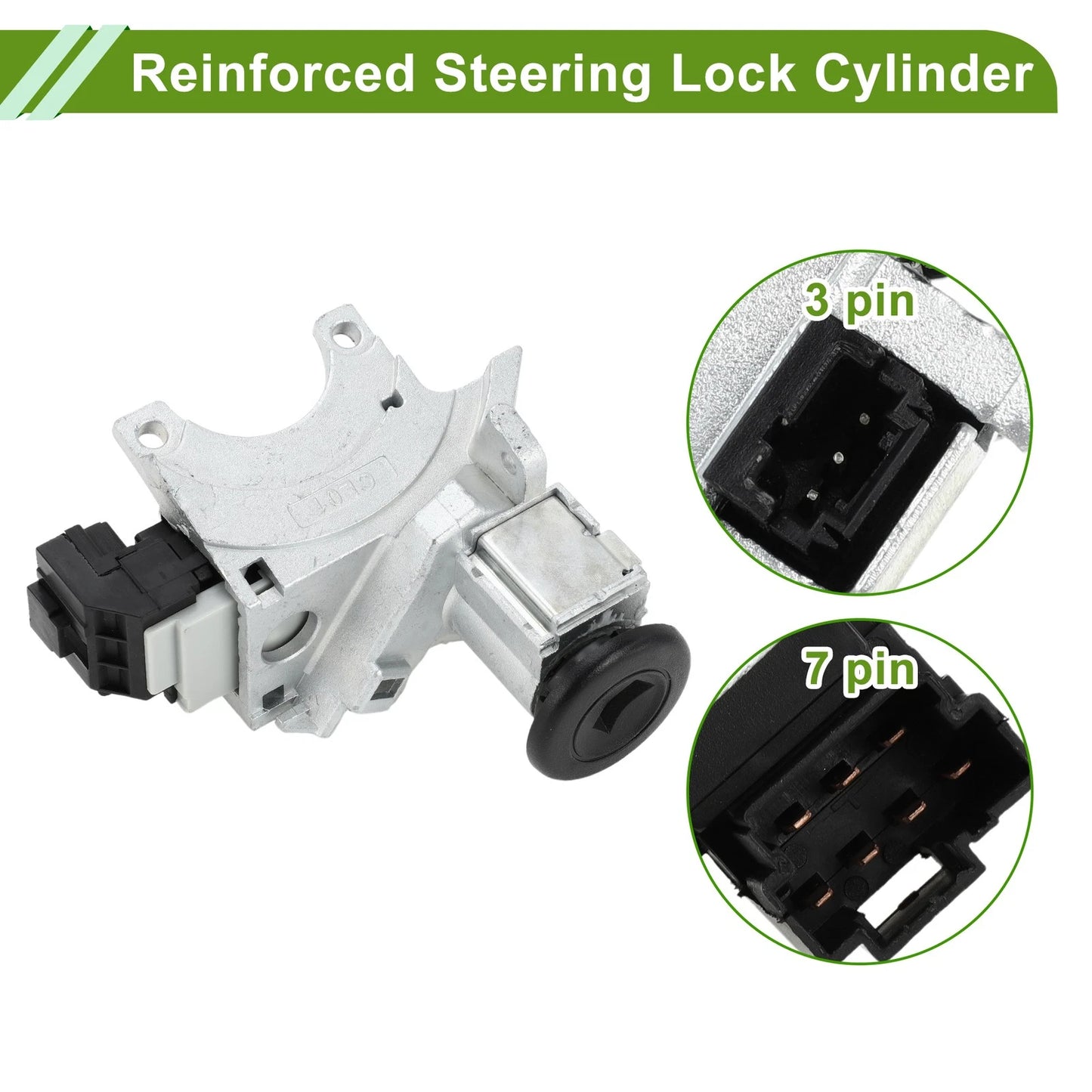 Ignition Lock Cylinder Assembly for Chevrolet Silverado 1500 3500