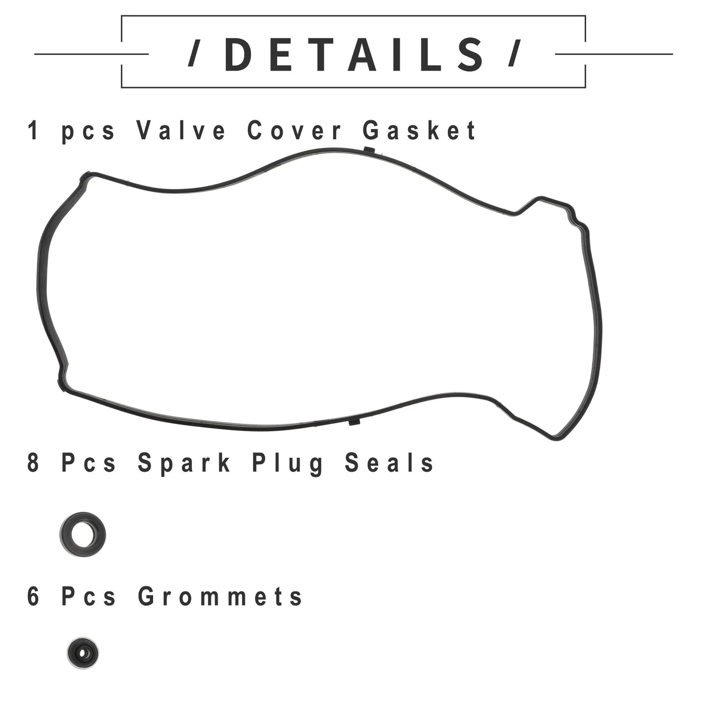 Valve Cover Gasket for Honda CR-V, Accord, Civic, Acura (2001-2023)