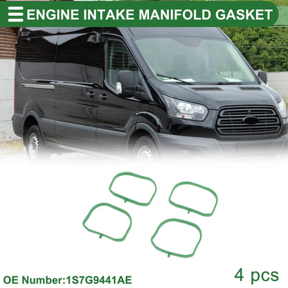 Engine Intake Manifold Gasket for Ford Transit (2006-2014) - 4 Pcs