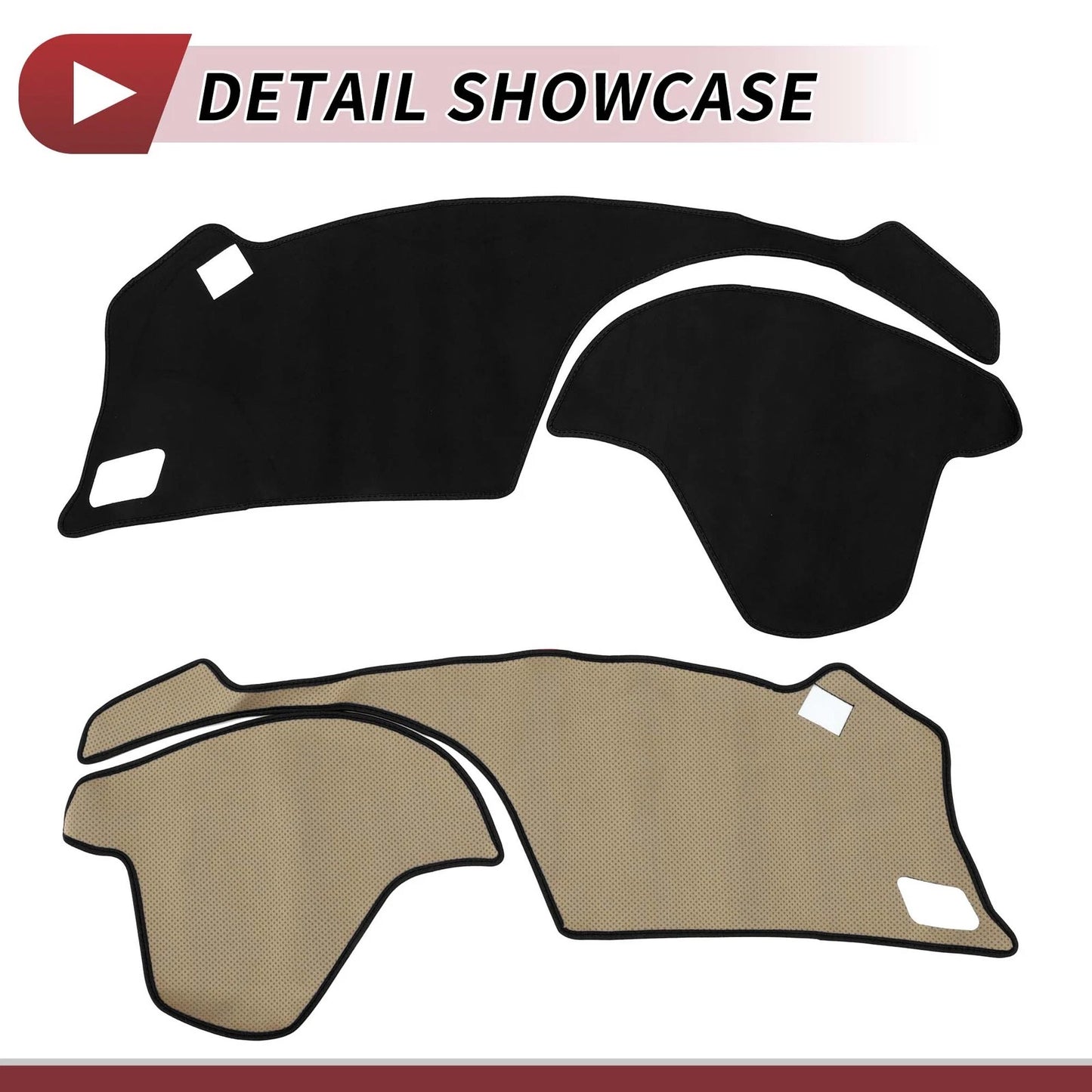 Dashboard Cover Mat for HONDA S660 2015-2023 Sun Protector Black