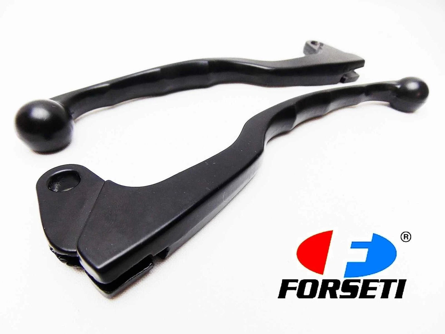 Black Forseti Front Brake & Clutch Lever Set for Yamaha YTM225 (1983-1985)