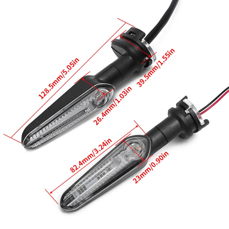 LED Turn Signal Light Amber Lamp for YAMAHA MT07 MT09 MT-10 TRACER FZ6R XSR900
