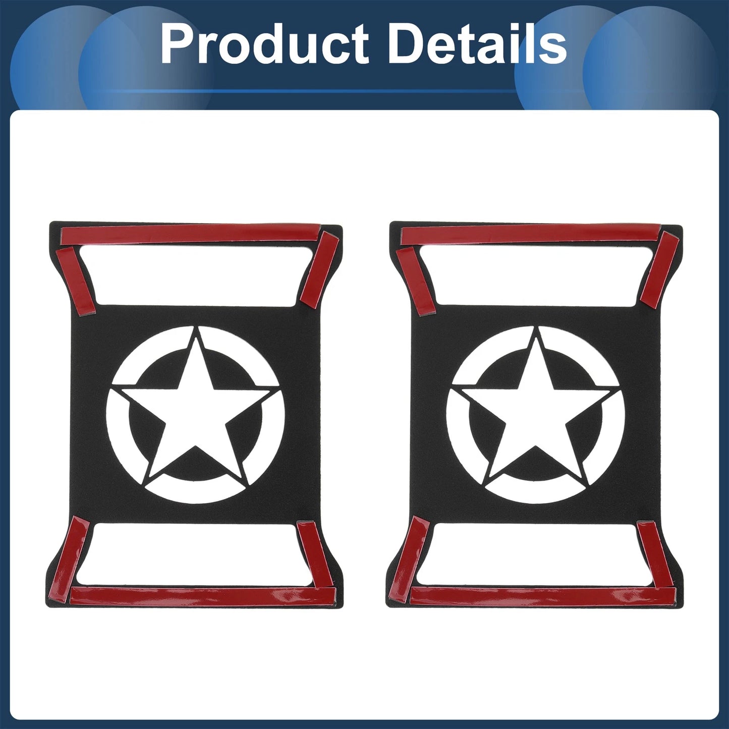 Headlight Trim Bezels  for Jeep Wrangler