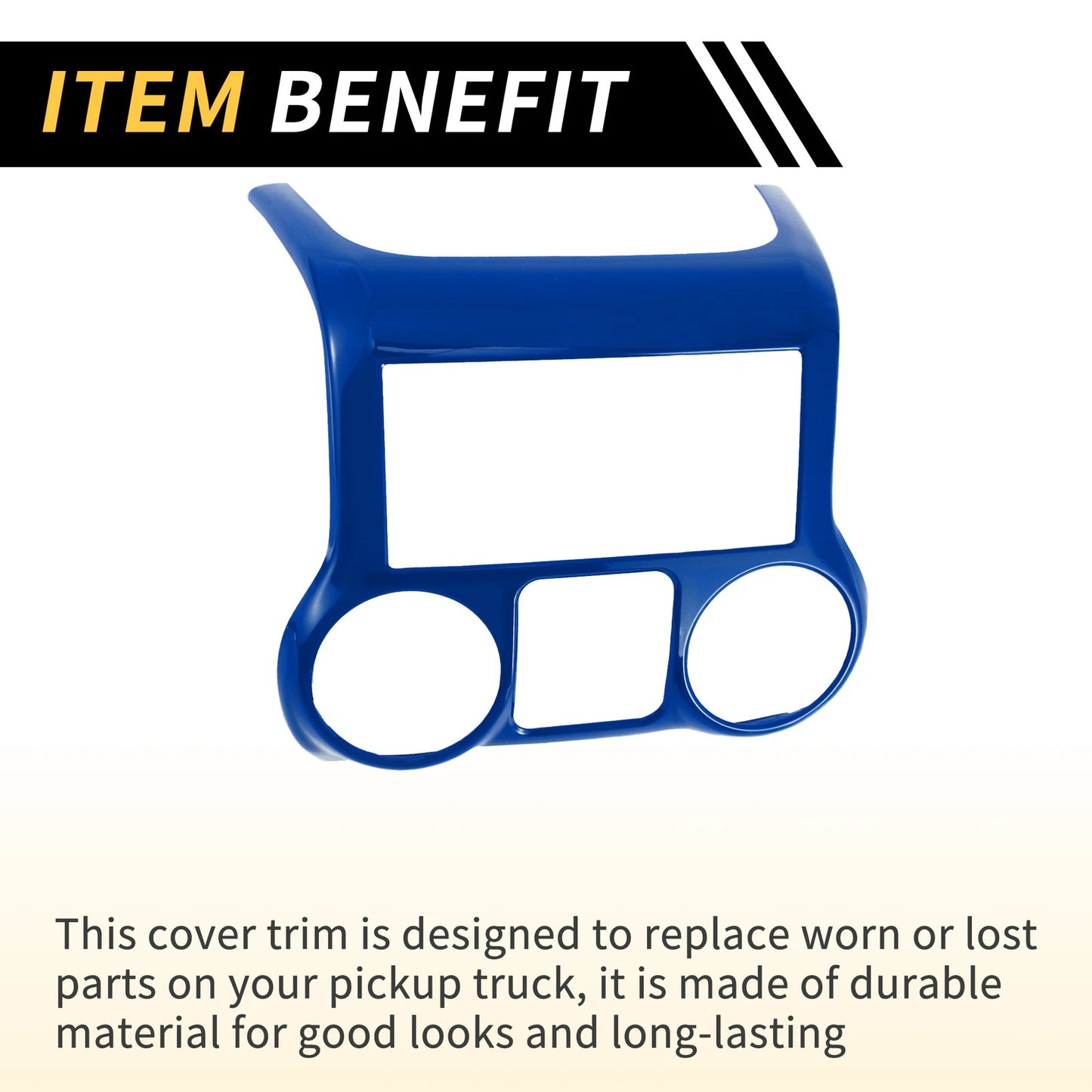 Console Dashboard Panel Cover Trim for Jeep Wrangler JK JKU (2011-2017)