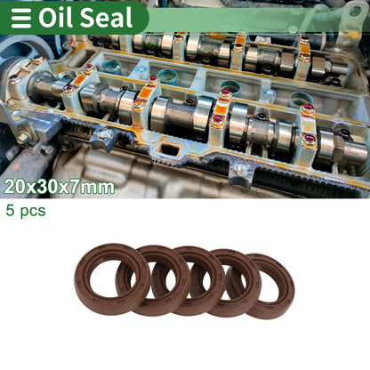 Oil Seal / 20x30x7mm / FKM Rubber