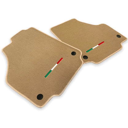 Beige Floor Mats for Ferrari 488 Spider IT Edition (2015-2023)