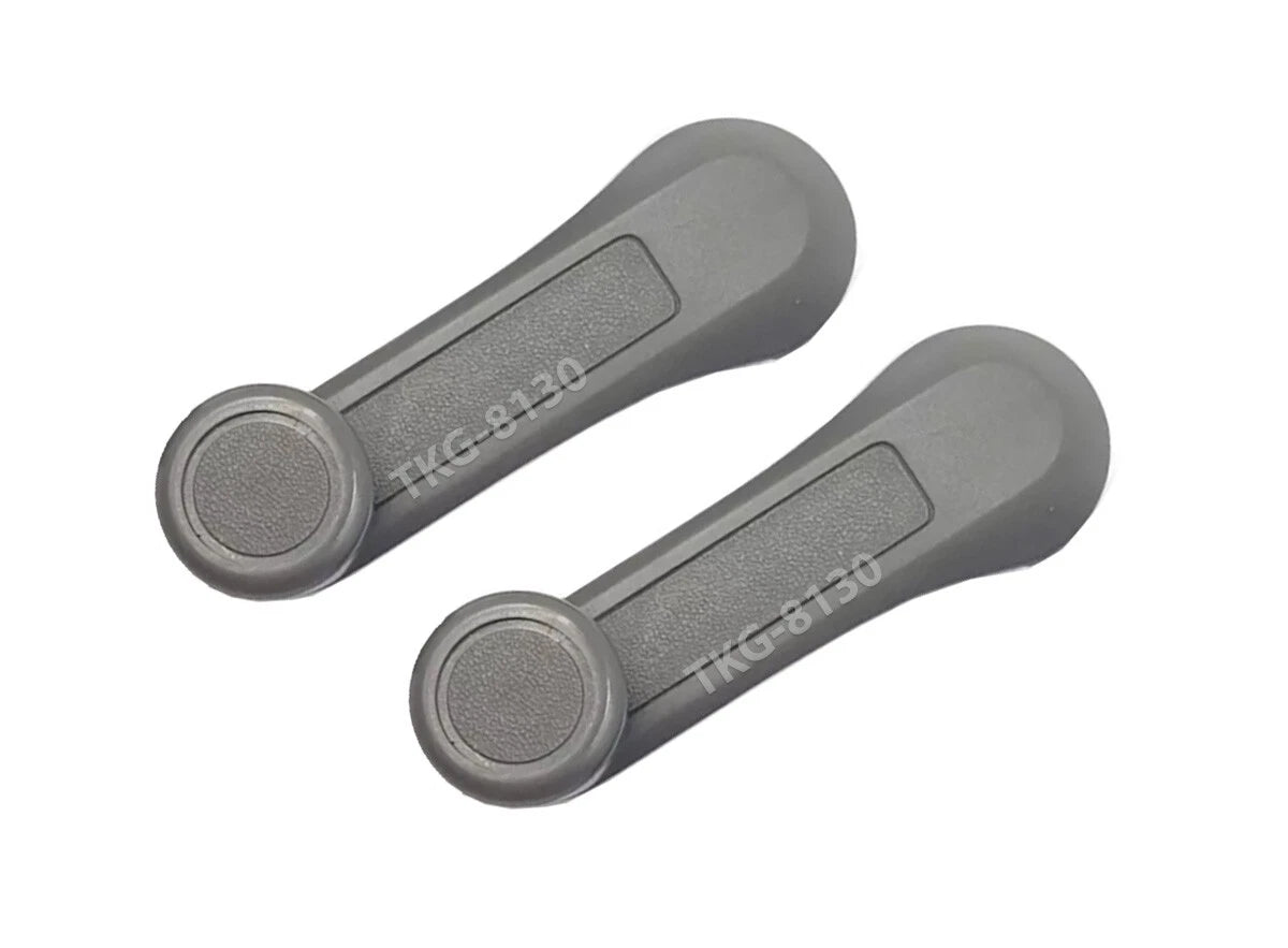 Window Crank Handle 2 x OEM Gray for Isuzu Rodeo/Trooper (1988-1995)
