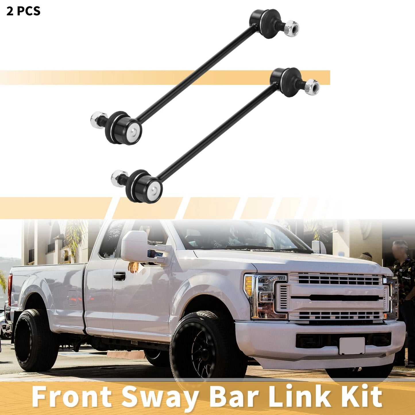 2 x Front Stabiliser Sway Bar Links for Ford Puma (1997-2002)