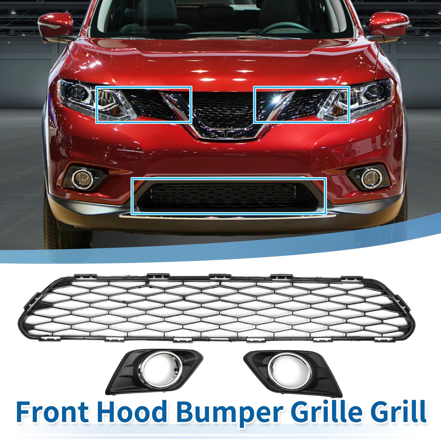Fog Lamp Bezel Cover Trim for Nissan