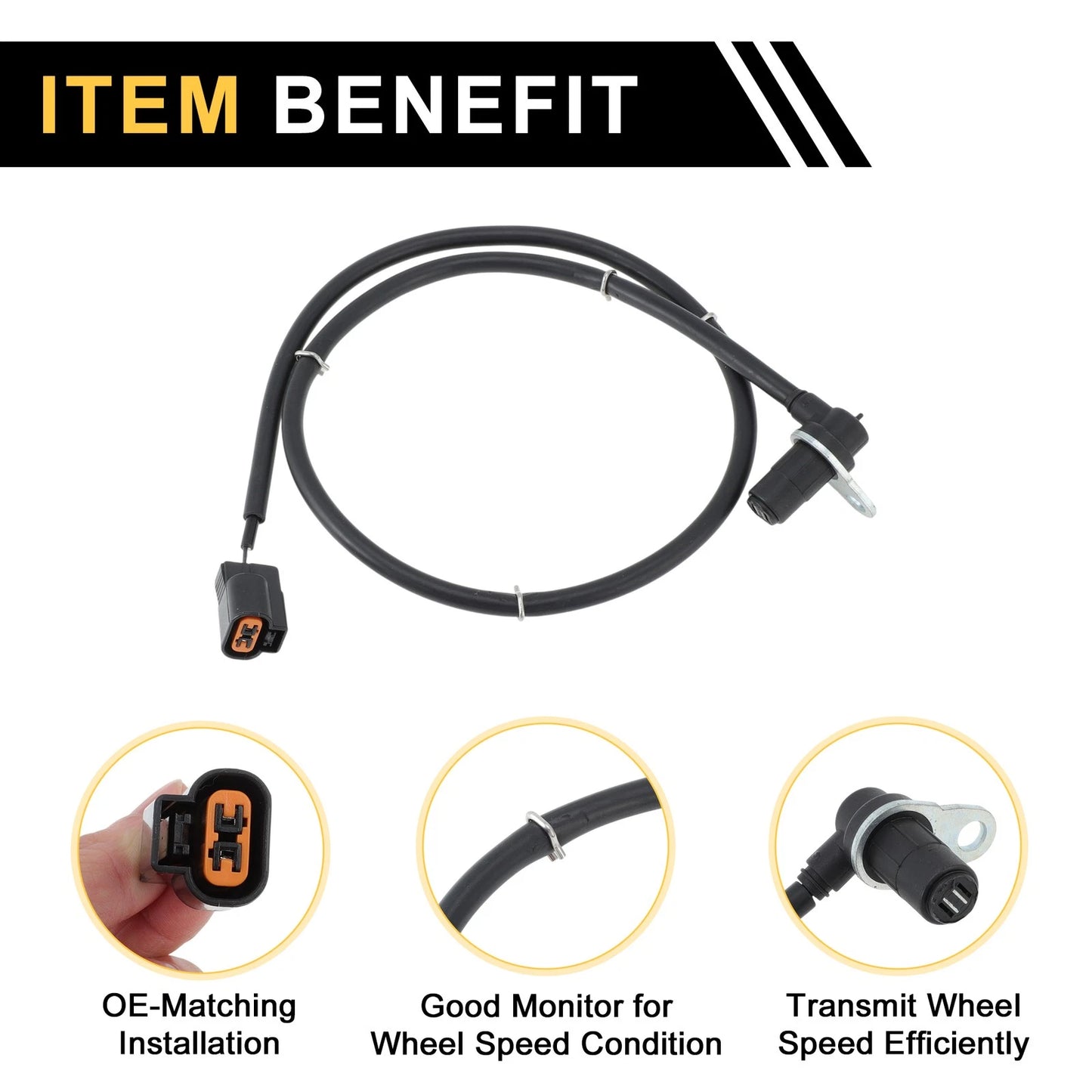ABS Wheel Speed Sensor for Mitsubishi Pajero (2000-2006)