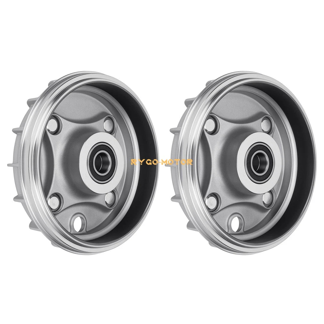 2x Front Brake Drums for Honda TRX350TE TRX350TM Rancher 350 ES (2000-2006)