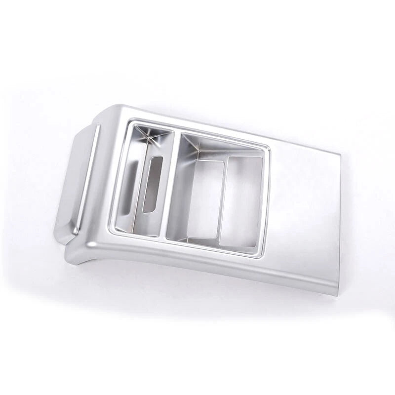Chrome Rear AC Outlet Vent Panel Frame Cover Trim For Discovery Sport 2015-2018
