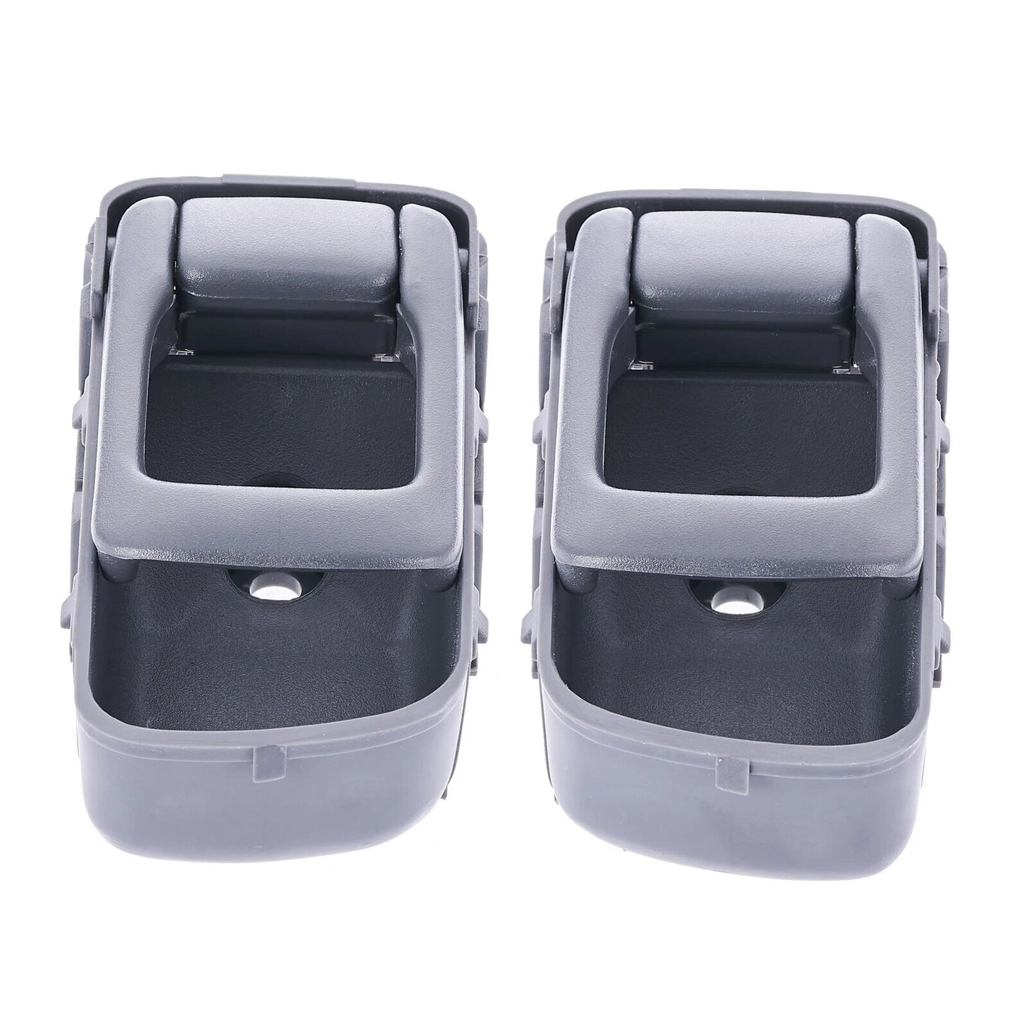 Inner Door Handle Set 2 for Nissan Pathfinder (1995-2005) Grey Front & Rear