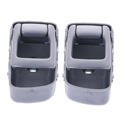 Inner Door Handle Set 2 for Nissan Pathfinder (1995-2005) Grey Front & Rear