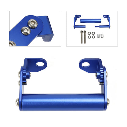 22mm CNC Blue Phone Holder for Motorcycle