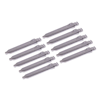 10 x Car Blank Flip Key Blades for Ford Montego (2005-2007)