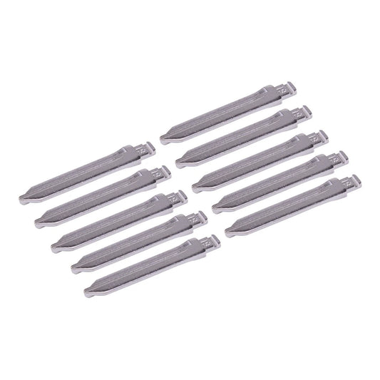 10 x Car Blank Flip Key Blades for Ford Montego (2005-2007)