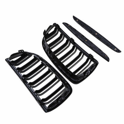 Gloss Black Front Kidney Grille for BMW 3 Series E90 E91 (2006-2008)