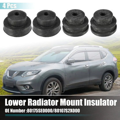 4 Pcs Rubber Pad Bushing for Honda