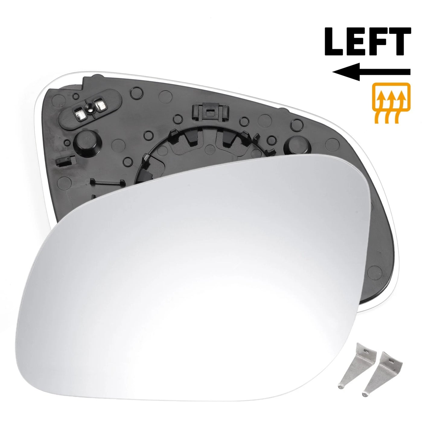 Left Side Mirror Glass with Heated Back for Porsche Cayenne (2002-2007)