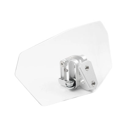 Universal Adjustable Clear Clip-On Windshield Air Deflector for Car