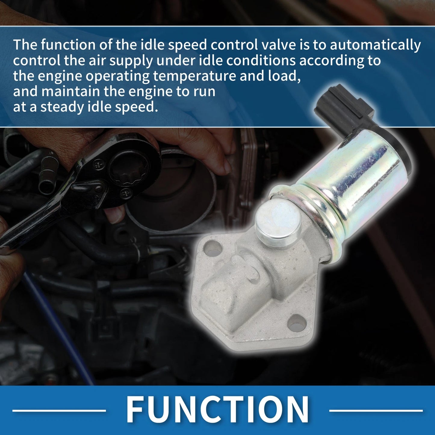 Idle Air Control Valve for Ford E150 (2000-2001)