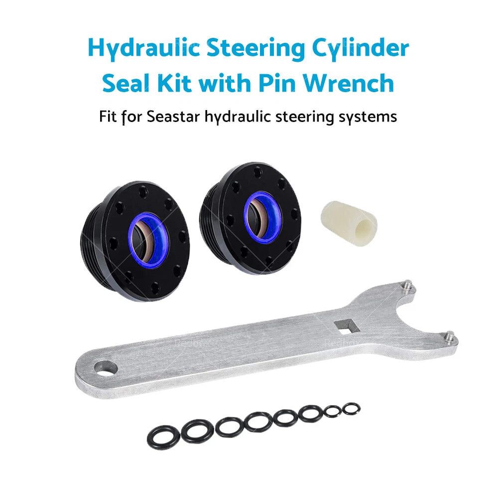 Hydraulic Steering Cylinder Seal Kit for Seastar (Fits Various Models)
