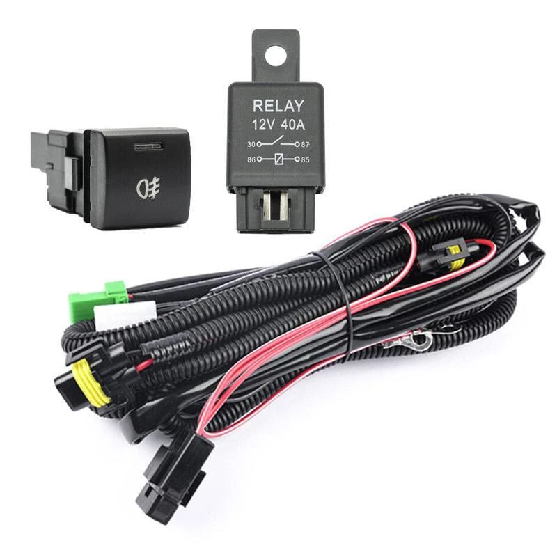 H11 H8 880 881 Fog Light Wiring Harness Switch for Toyota Jeep