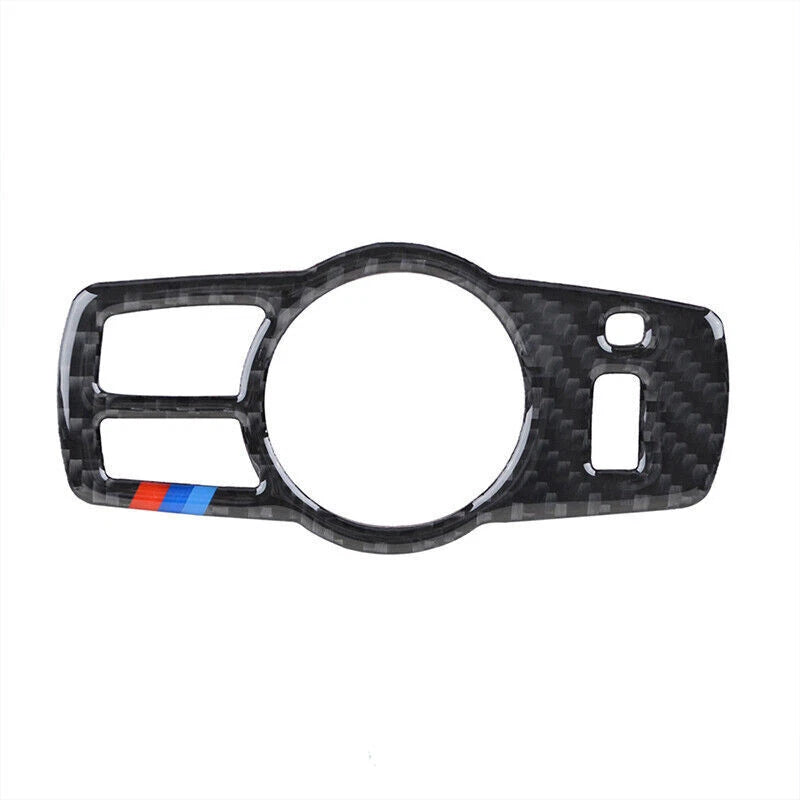 Carbon Fiber Headlight Switch Button Cover Trim for BMW F10 (2011-2017)