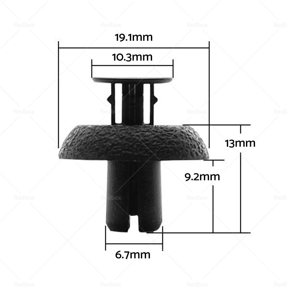 Engine Cover Clip for Toyota LandCruiser 200 (2008-2021) - 10x Radiator Support Clips
