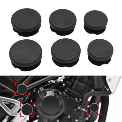 6 x Frame Hole Cover Caps Plug for Honda CB125R CB150R CB250R CB300R (2018-2022)