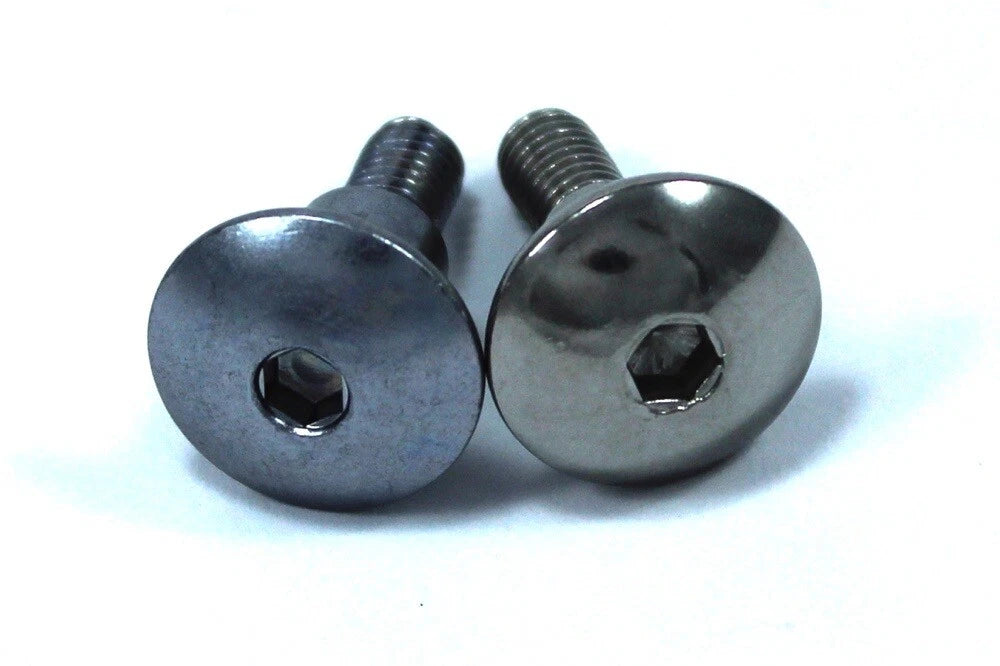 Fairing Bolts / 2 x / Stainless m6 x 20mm +8mm Shoulder for GSX-R Suzuki