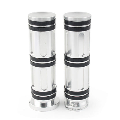 1" Aluminum Handlebar Hand Grips for Harley Sportster Dyna Softail Road King