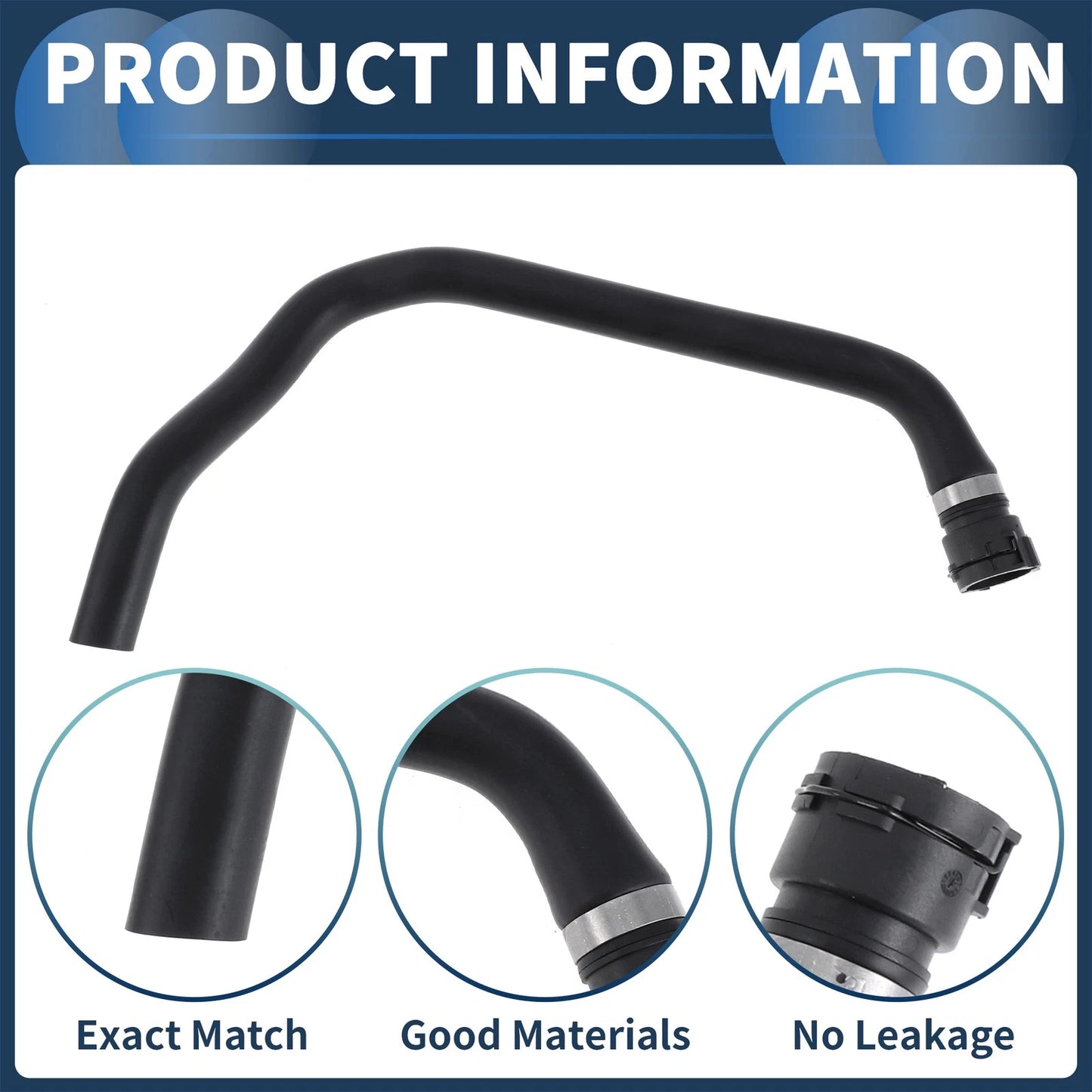 Radiator Hose for BMW E53 X5 3.0i 3.0L L6 (2001-2006)