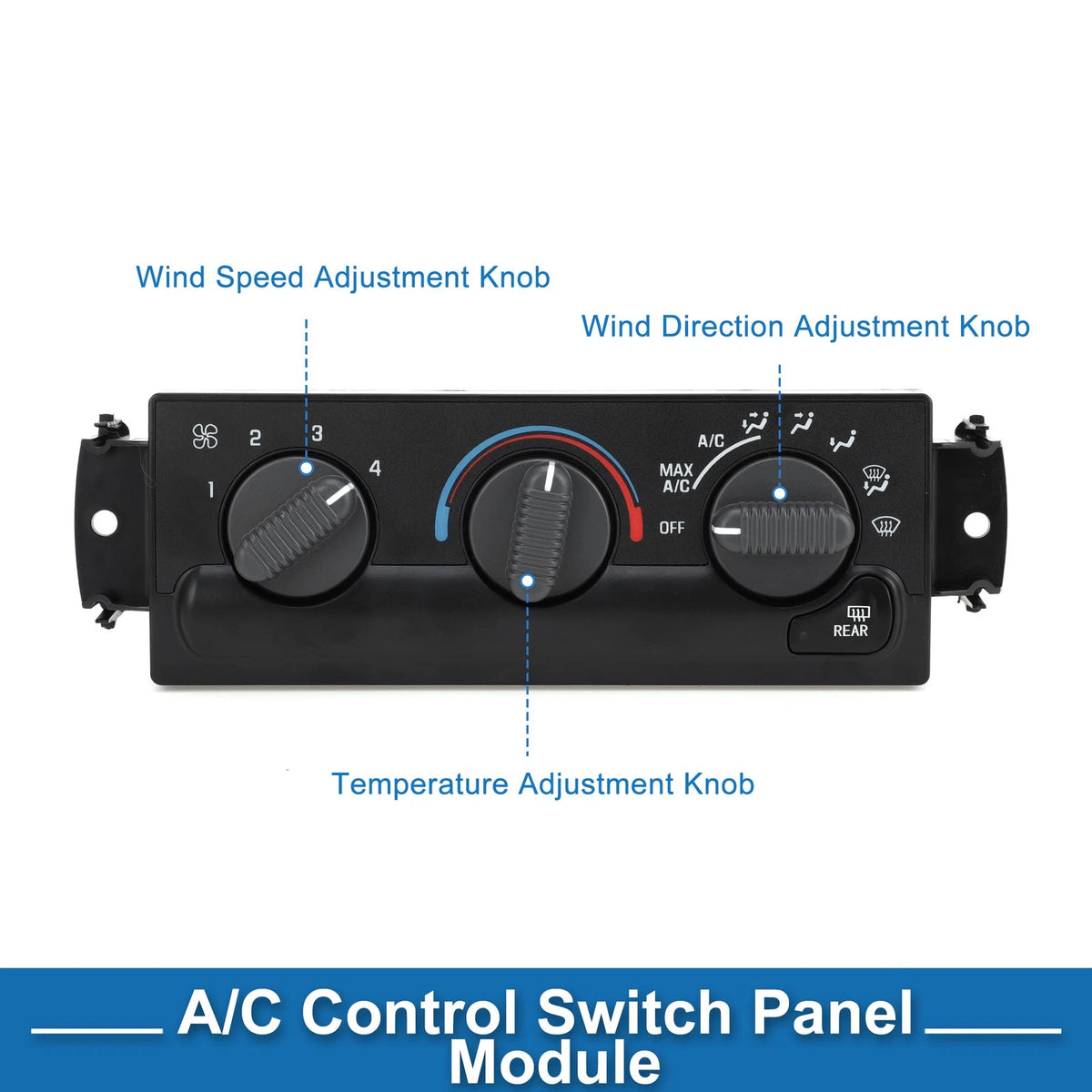 HVAC A/C Climate Control Panel for Chevrolet Blazer (1998-2005)