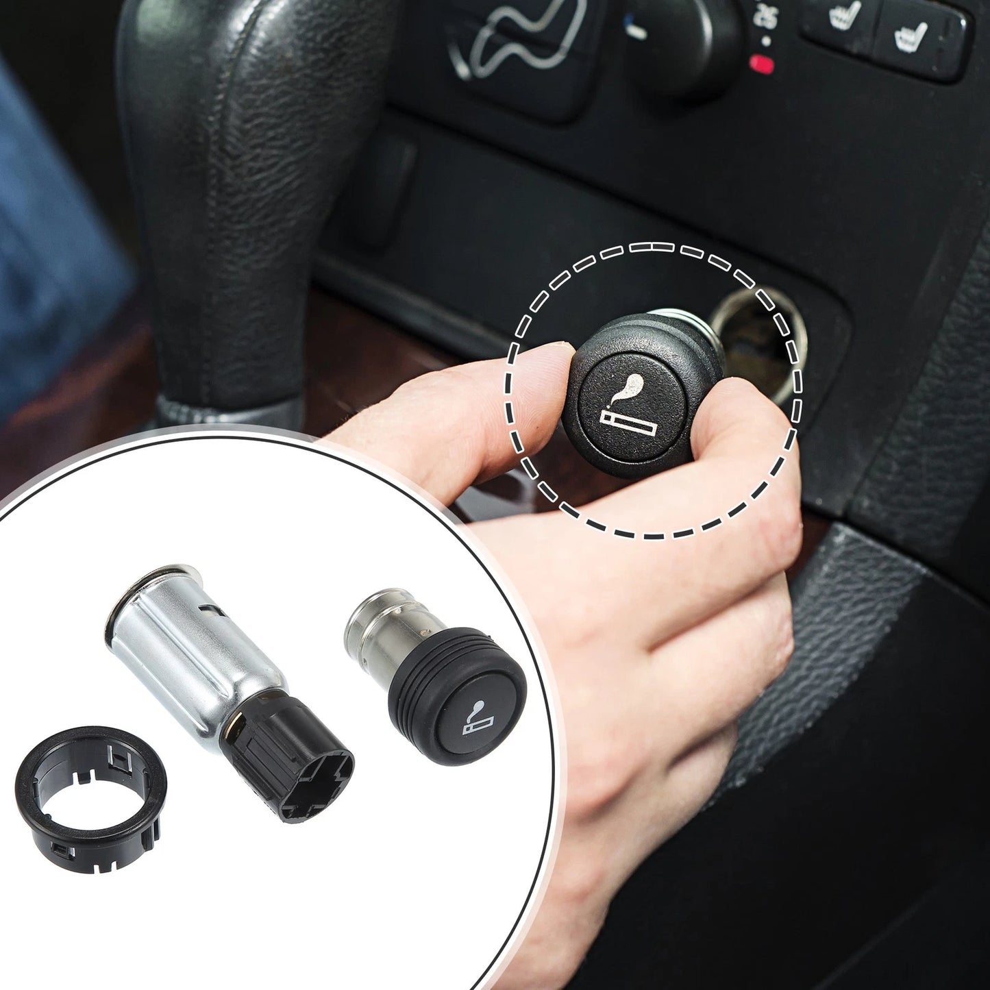 Cigarette Lighter Assembly for Ford E-150 (2009-2012)