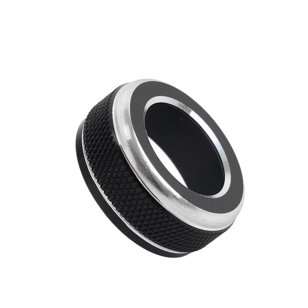Black Console Volume Button Switch Ring for Lexus NX250 NX350h NX450h (2022-2024)
