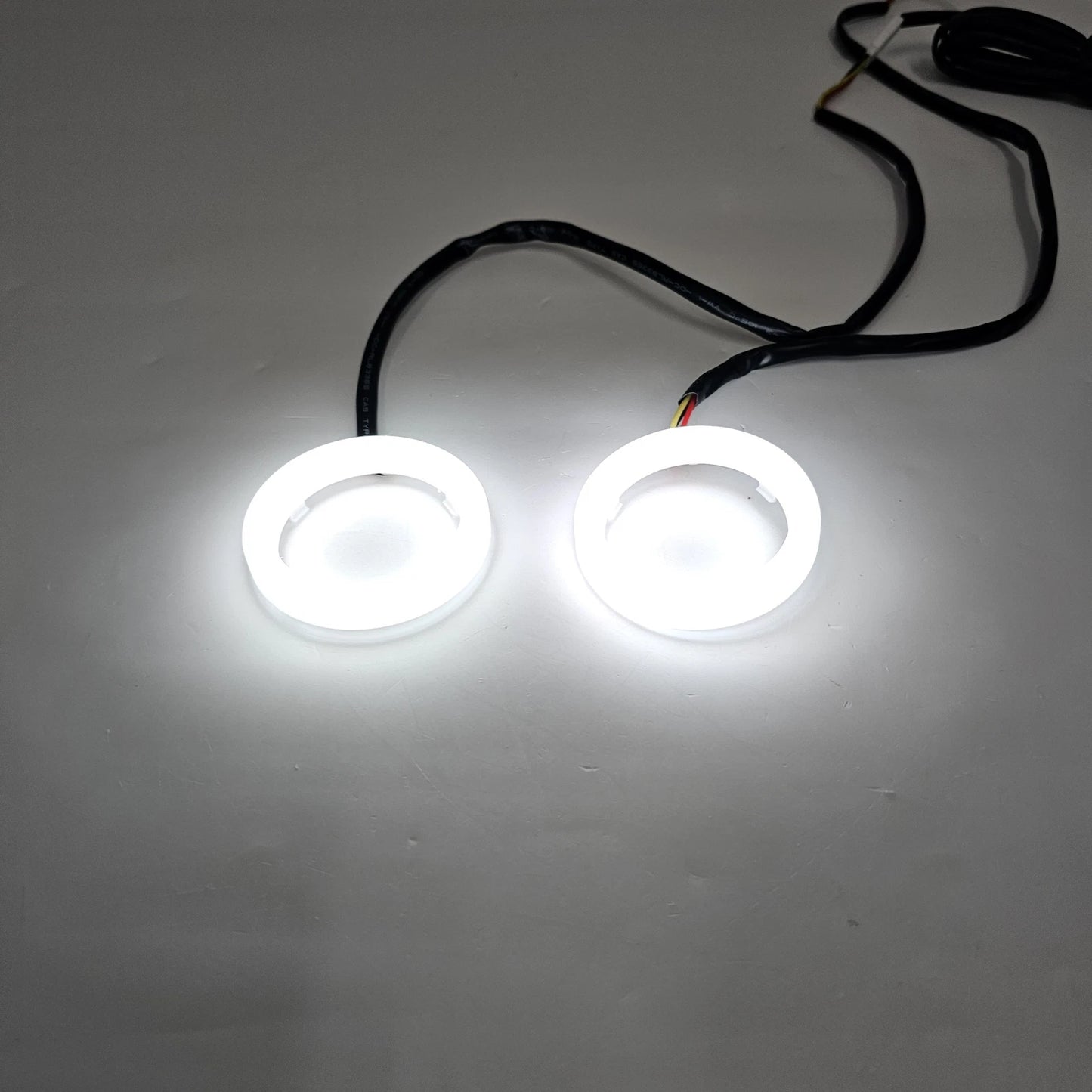 RGB Phone Control Angel Eye Halo Rings Headlight DRL Retrofit 95MM for BMW (2000-2006)