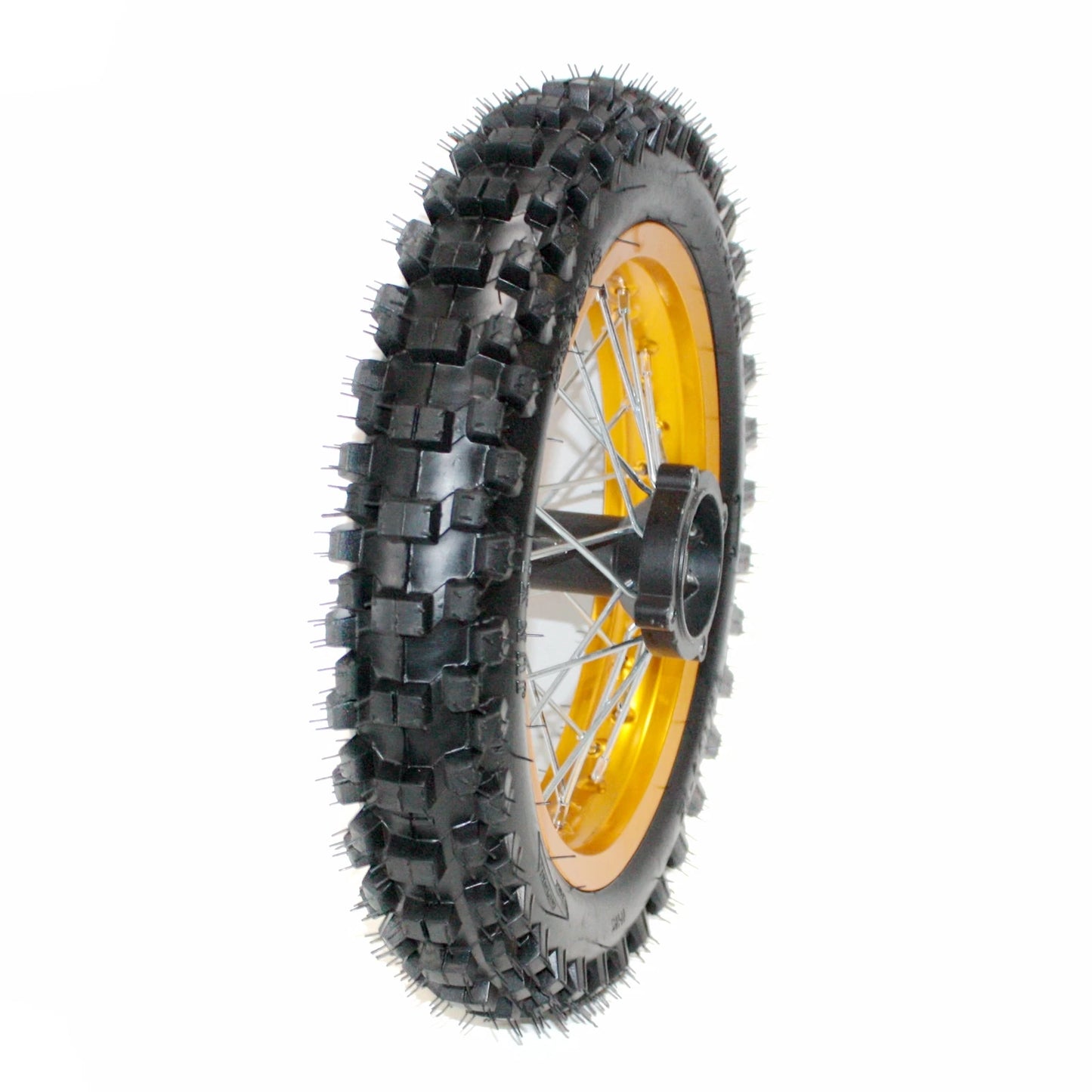 12mm Axle Rear Wheel Rim + Tyre for PIT PRO Dirt Bike