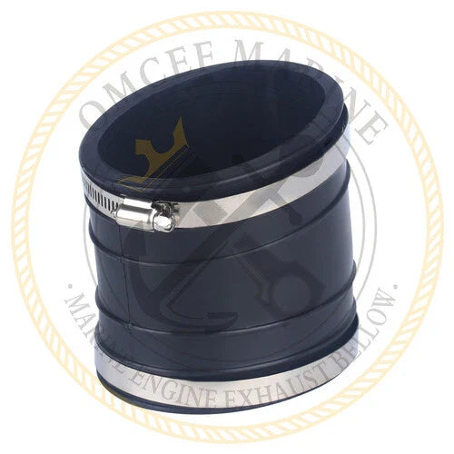 4" Lower Elbow to Y-Pipe Exhaust Boot for Mercruiser