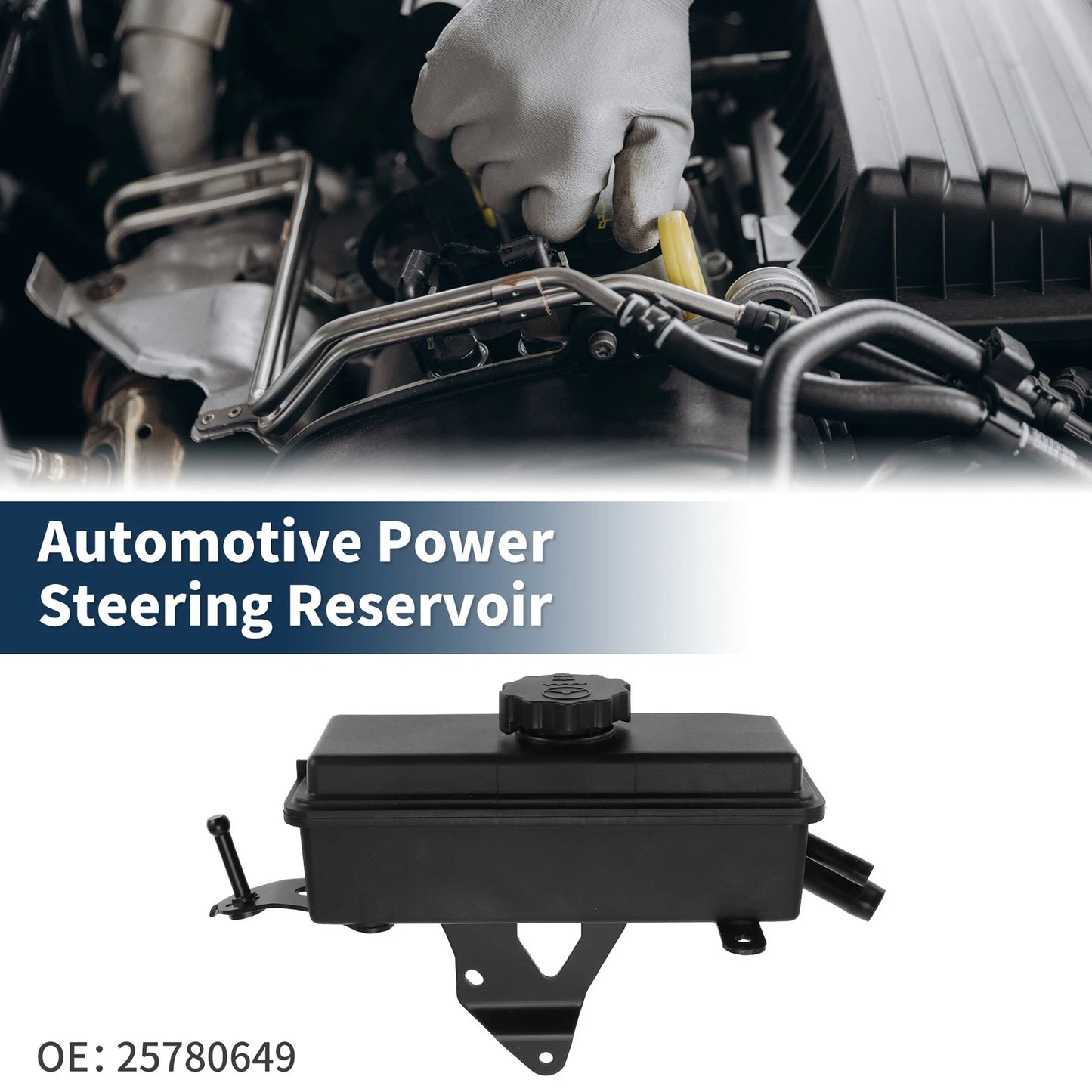 Power Steering Reservoir 6 Cyl 3.6L for Chevrolet Malibu (2008-2012)