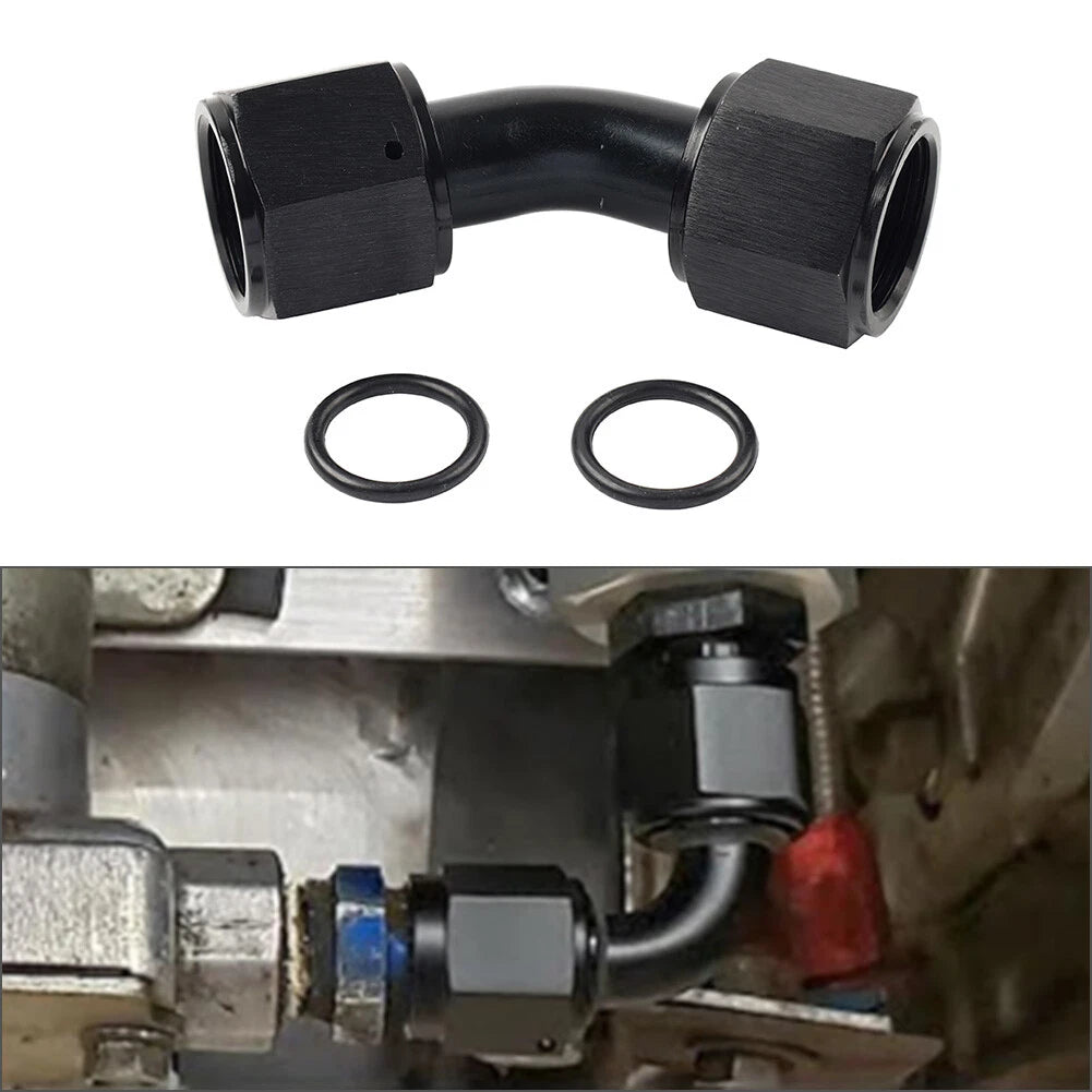 10AN Female to Female 45�� Swivel Coupler Fitting Adapter Connector