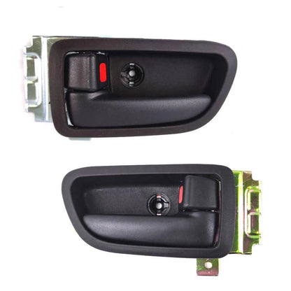 Interior Door Handle Black Pair Fits Mazda BT-50 Ford Ranger Pickup 2006-11 D06