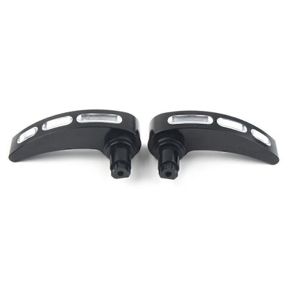CNC Cut Saddlebag Lid Lifter Latch Levers for Harley Road Glide (2014-2017)