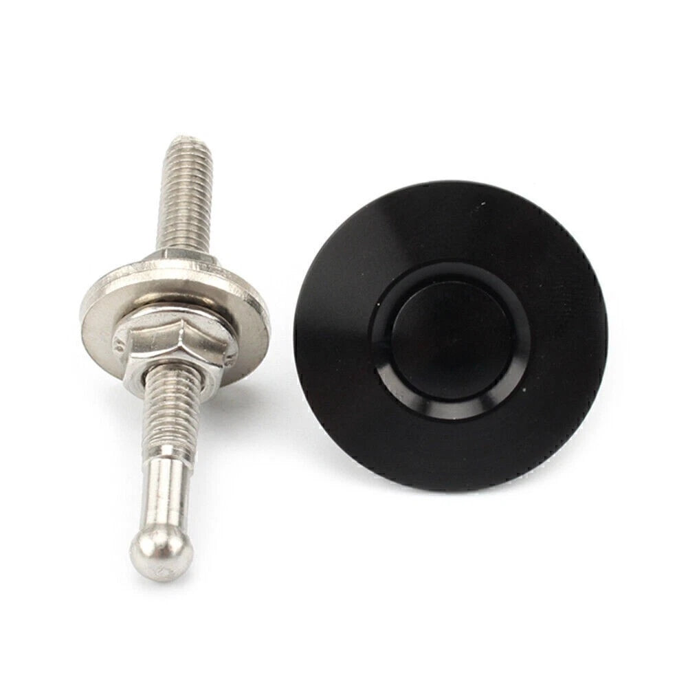 Universal Push Button Quick Release Hood Pins for Car Bonnet Lock Clip Bumper