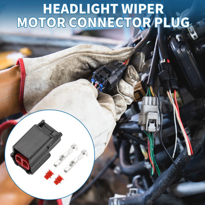 Headlight Wiper Motor Connector Plug for Toyota Lexus